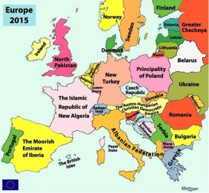 Europe in year 2015
